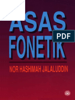 Asas Fonetik (Nor Hashimah Jalaluddin, 1998)