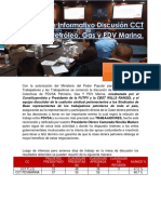 Boletin Informativo Discusioin CCT Petrolero Gas y Pdvmarina