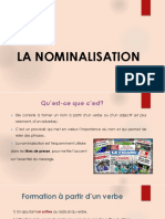 La Nominalisation