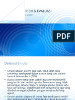 Viii - Emulsi, Eksipien & Evaluasi
