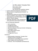 Peningkatan Seni Bina Dalam Tamadun Rom