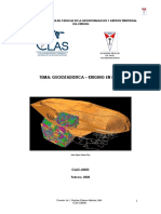 Kriging en ILWIS para datos de Carbono 14