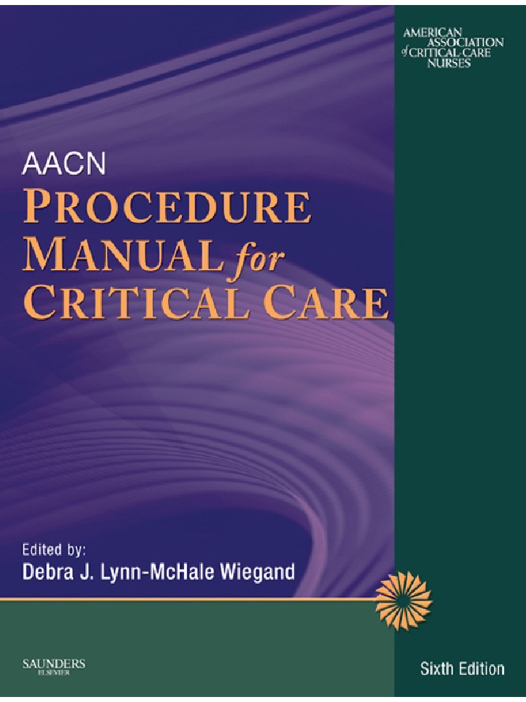Procedure Manual For Critical Care