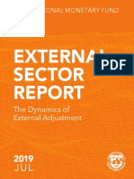 2019 External Sector Report The Dynamics of External Adjustment