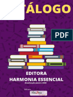 CATÁLOGO - Editora Harmonia Essencial