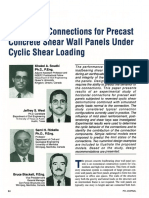 Horizontal Connections For Precast PDF