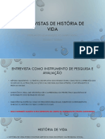 História oral de vida como instrumento de pesquisa e avaliação em Terapia Ocupacional