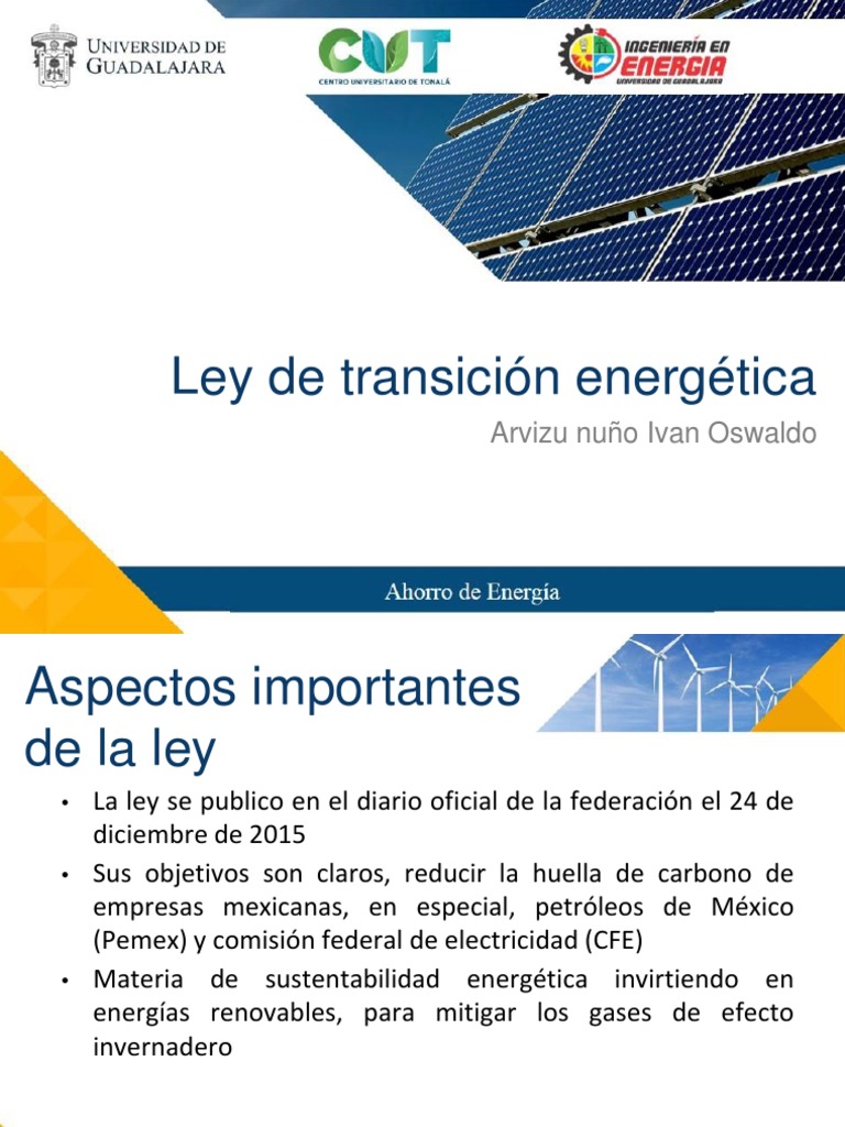 Ley de Transicion Energetica PDF
