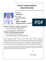 Kartu Peserta PDF