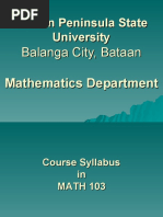 Bataan Peninsula State University