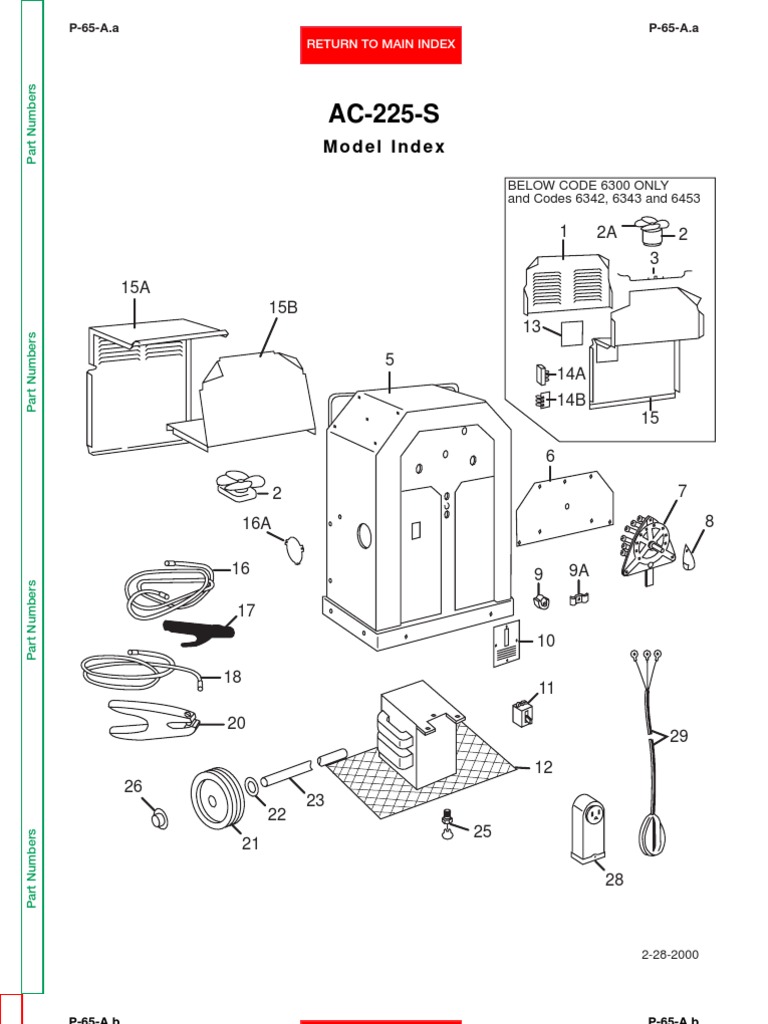Lincoln Welder Ac 225 Parts List