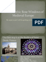 Tour of Gothic Rose Windows of Medieval Europe