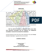 CARTA Aval Del Proyecto