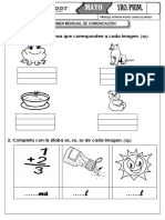 EV Mensual 1º COMUNICACIÓN - II BIM 2019