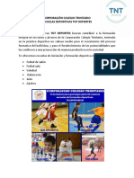 Escuelas Deportivas Corporación Colegio Trinitario.