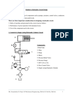 7 Hydraulic Circuit Design