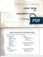HP 545A Logic Probe Manual