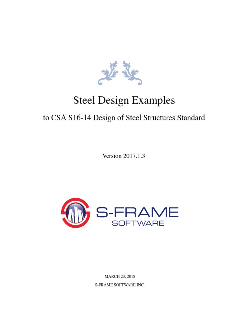 Steel-Design-Examples v2017 1 3 | PDF | Technology & Engineering