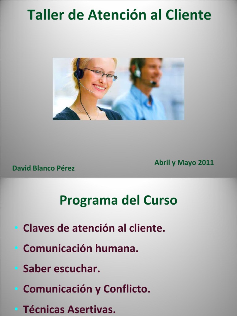 Claves para una Atención al Cliente Efectiva | PDF