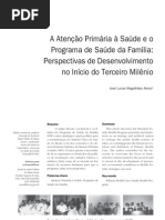 A Atenção Primária À Saúde e o Programa de Saúde Da Família