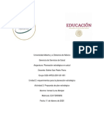 Planeación Estratégica en Salud. HPES - U2 - A2 - ISLA