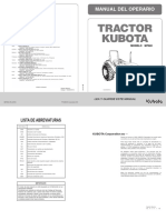 Manual de Motor Kubota para Tractocamion