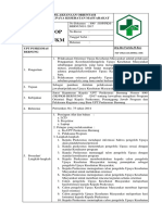 5.1.2.3.SOP Dan Bukti Pelaksanaan Orientasi (Laporan Hasil Orientasi)