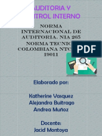 Cartilla Sobre La Norma ISO 19011 y Norma Internacional de Auditoria NIA 265