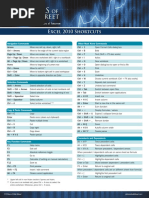 Excel 2010 Shortcuts PDF