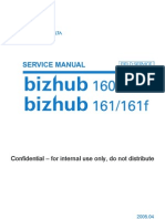 Service Manual Bizhub 160 161f