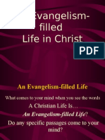 An Evangelism-Filled Life in Christ