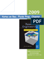 Notes On Reservoir Engineering HB, Tarek Ahmed PDF