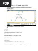 Konfigurasi Routing Ospf