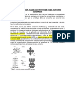 Caracterizacion de Electrodos de Titanio