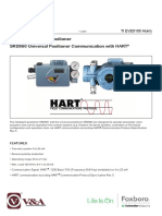 Foxboro SRD960 EEx D Intelligent Control Valve Positioner HART Technical Info 1 PDF