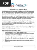 Download Barack Obamas New Energy Plan For America by Barack Obama SN4481665 doc pdf