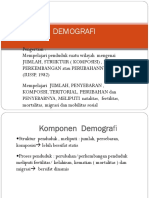 Konsep Dasar Demografi