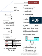 Handout Fluida Statis