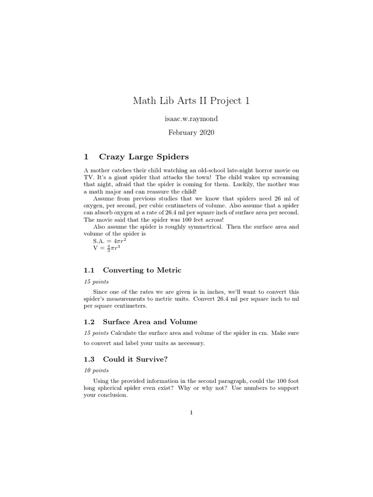 Mathematics For Survey Course | PDF | Volume | Sequence