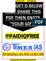 Gift For All Aspirant @paidiqfree