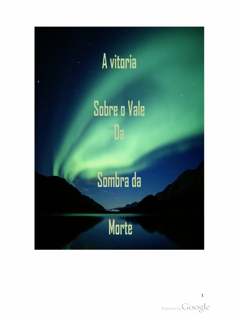 Vitoria Sobre o Vale Da Sombra Da Morte PDF PDF Espírito Gênesis (livro)