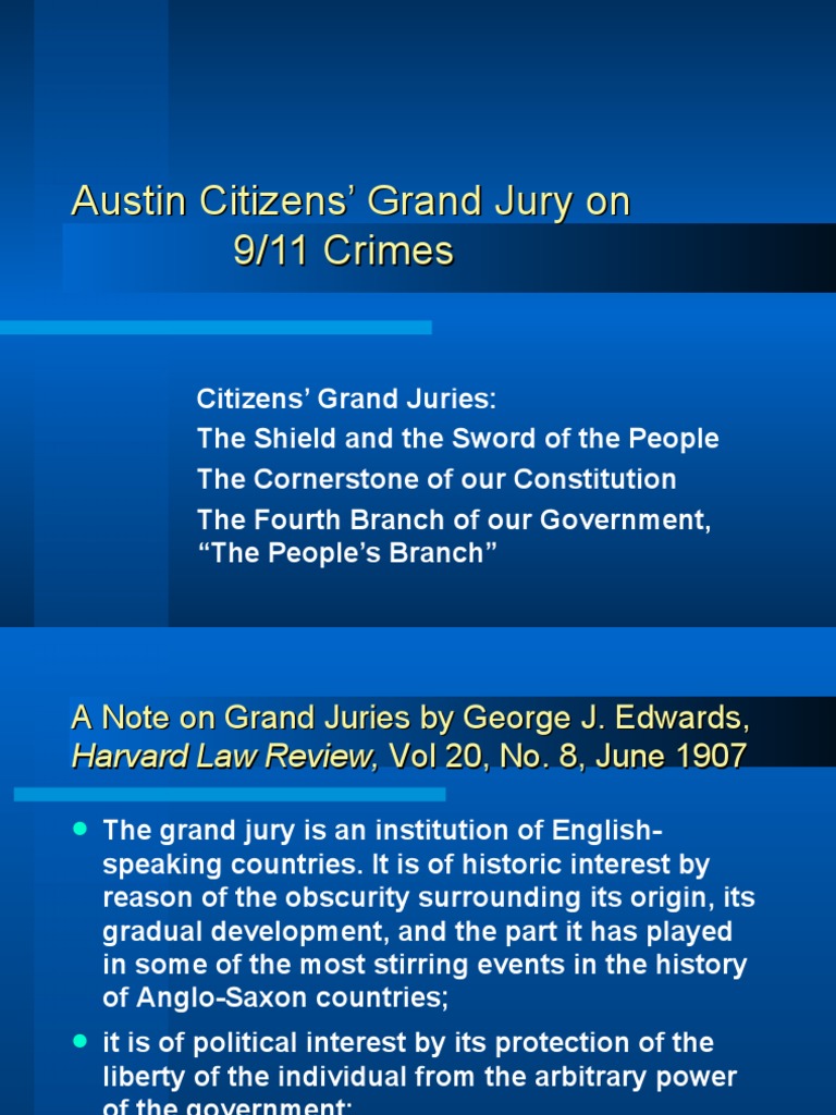 Grand Juries PDF Law Grand Jury