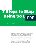 Stop Being Lazy PDF