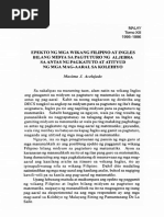 EpektoNgMgaWikangFilipinoAtInglesBilangMidyaSaPagtuturoNgAljebraSaAntasNgPagkatutoAtAtityudNgMgamag-AaralSaKolehiyo.pdf