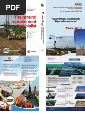 Proceedings Of Seags Agssea Conference 2 Pdf Deep Foundation Municipal Solid Waste