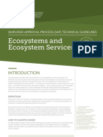 Sap Technical Guidelines Ecosystems and Ecosystem Services