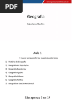 TEMAS DE GEOGRAFIA