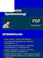 01 - Kesm - Pengantar Epidemiologi