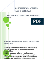 Plantas Aromáticas y Aceites Esenciales