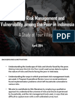 FKP 2014 05 22 Cindy Paladines and Haswinar Arifin Informal Risk Management